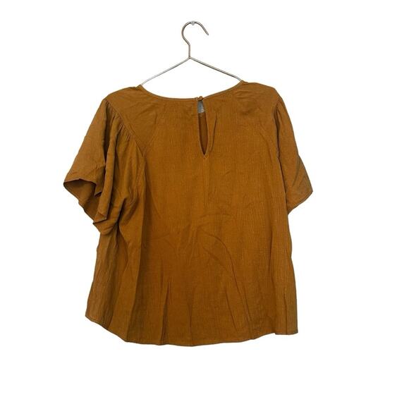 Roan + Ryan flutter sleeve top size XL - Picture 2 of 6